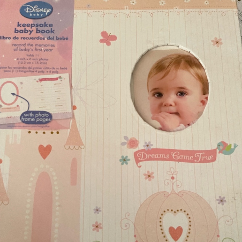 New Disney Baby Girl’s Keepsake Memory Book